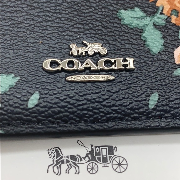 COACH Card Case im gold/midnight multi - Picture 3 of 16